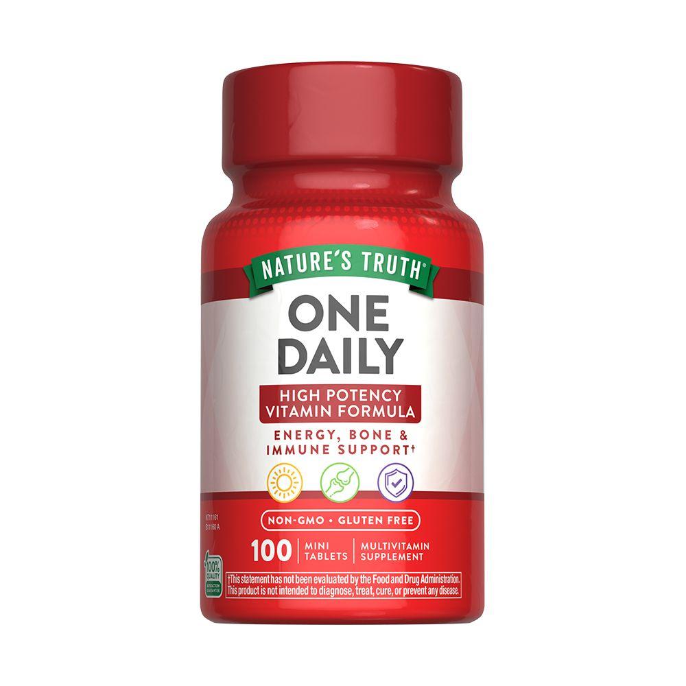 Multivitamínico Natures Truth - One Daily (100 cápsulas)-0