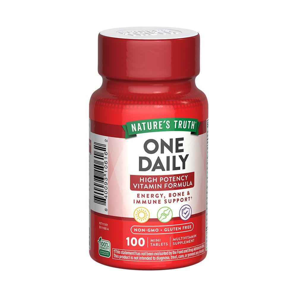 Multivitamínico Natures Truth - One Daily (100 cápsulas)-4