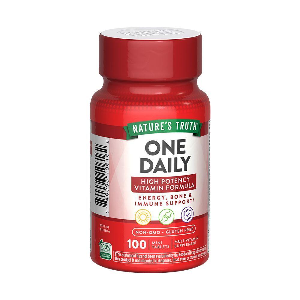Multivitamínico Natures Truth - One Daily (100 cápsulas)-4