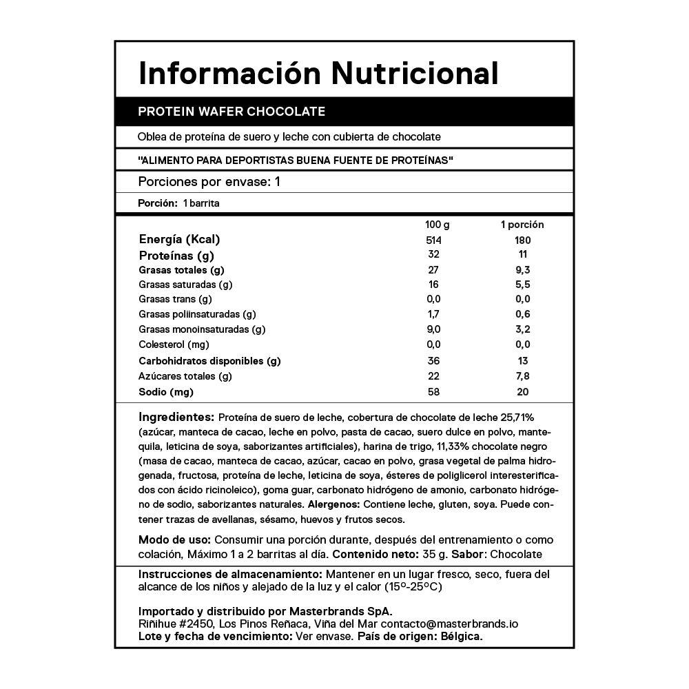 Barra de proteina QNT - Waffle Chocolate Belga (12 unidades)-6