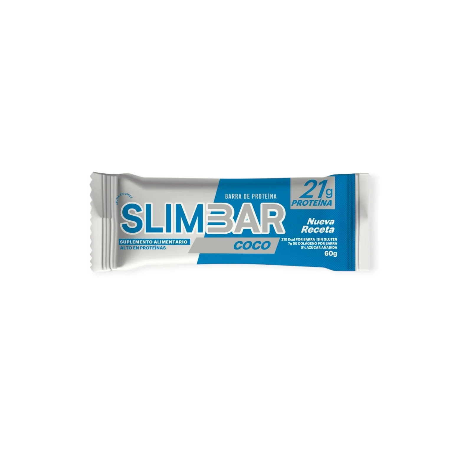 Barra de proteina Slimbar - Coco (12 unidades)-2