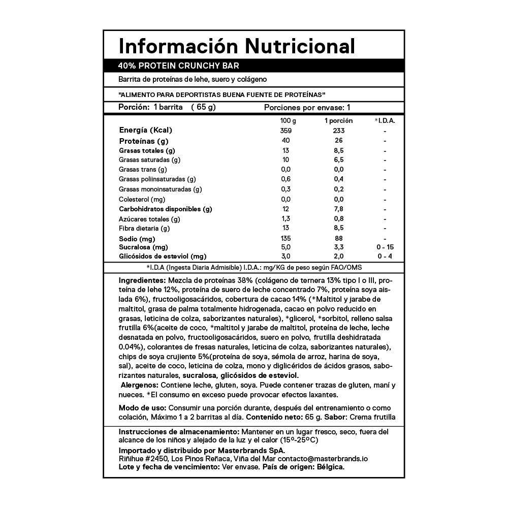 Barra de proteína QNT - Crunchy Creamy Strawberry (12 unidades)-7
