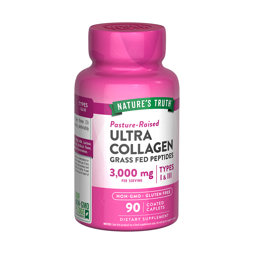 Colageno Hidrolizado Natures Truth - Ultra Collagen Tipo I & III con Vitamina C (90 cápsulas)-2