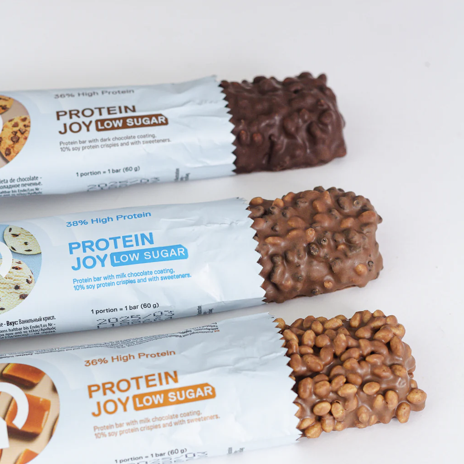 Barras de proteina QNT - Joy Vainilla Ice (12 unidades)-2