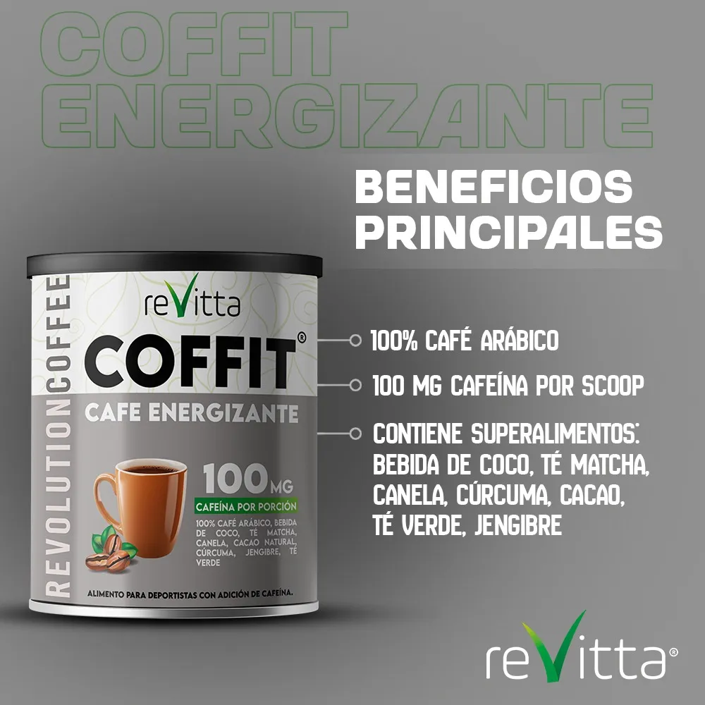 Cafe Revitta - Energizante Coffit 300 gr (30 servicios)-2