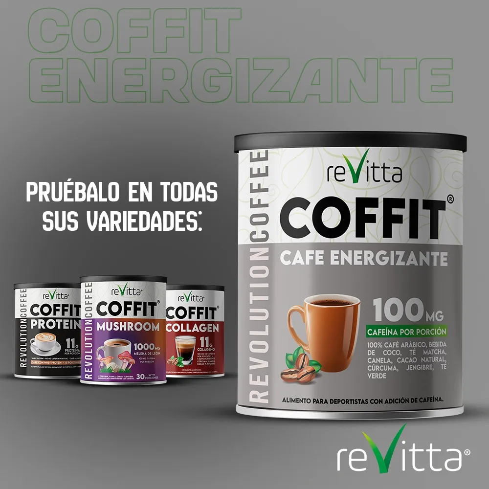 Cafe Revitta - Energizante Coffit 300 gr (30 servicios)-4