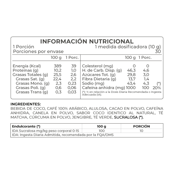 Cafe Revitta - Energizante Coffit 300 gr (30 servicios)-5