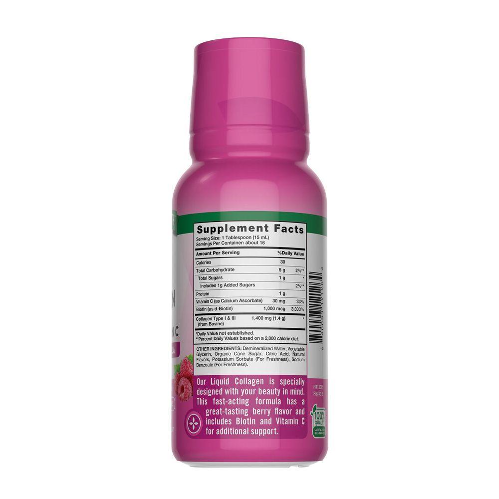 Colageno Natures Truth - Colágeno Líquido + Biotina + Vitamina C 237ml-3