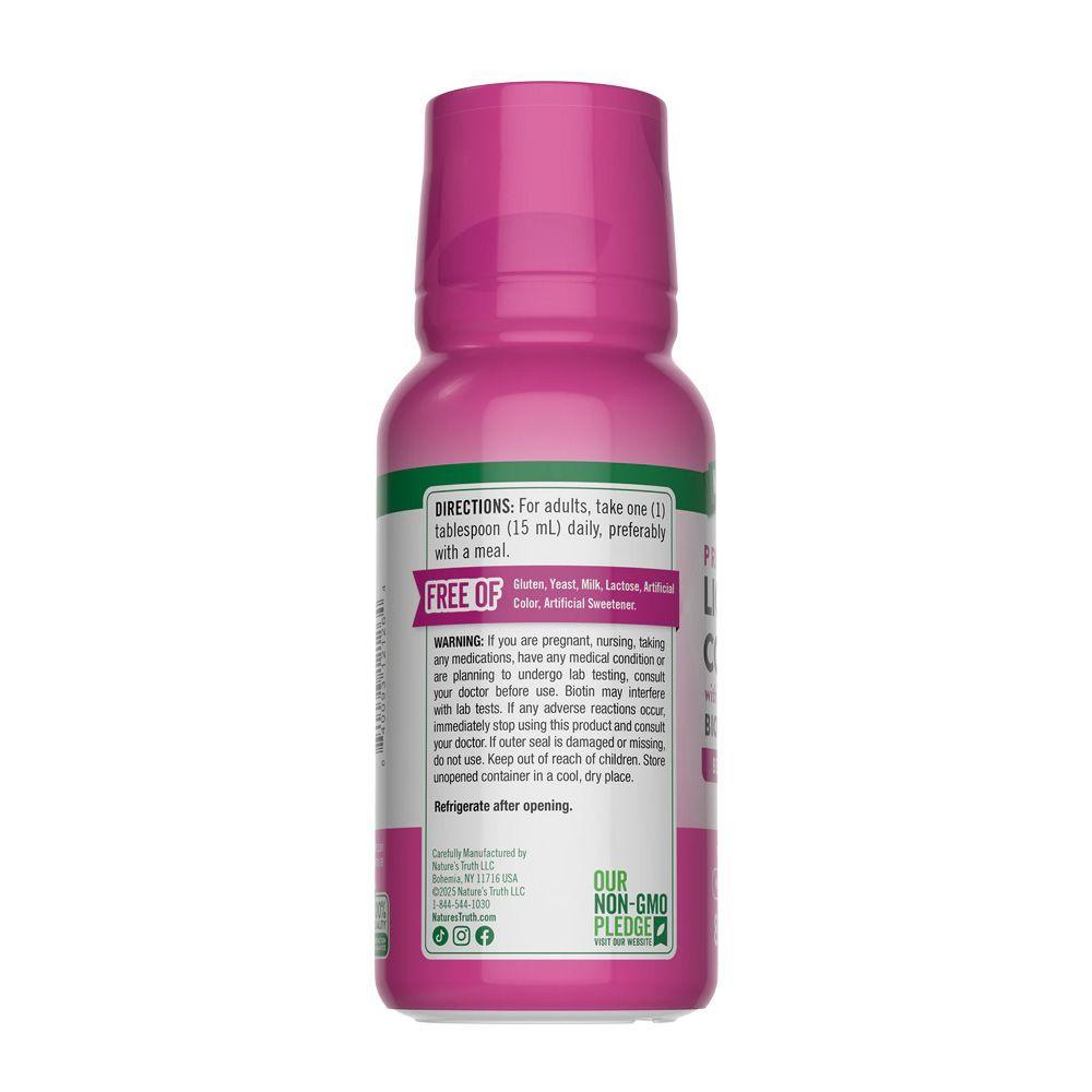 Colageno Natures Truth - Colágeno Líquido + Biotina + Vitamina C 237ml-4