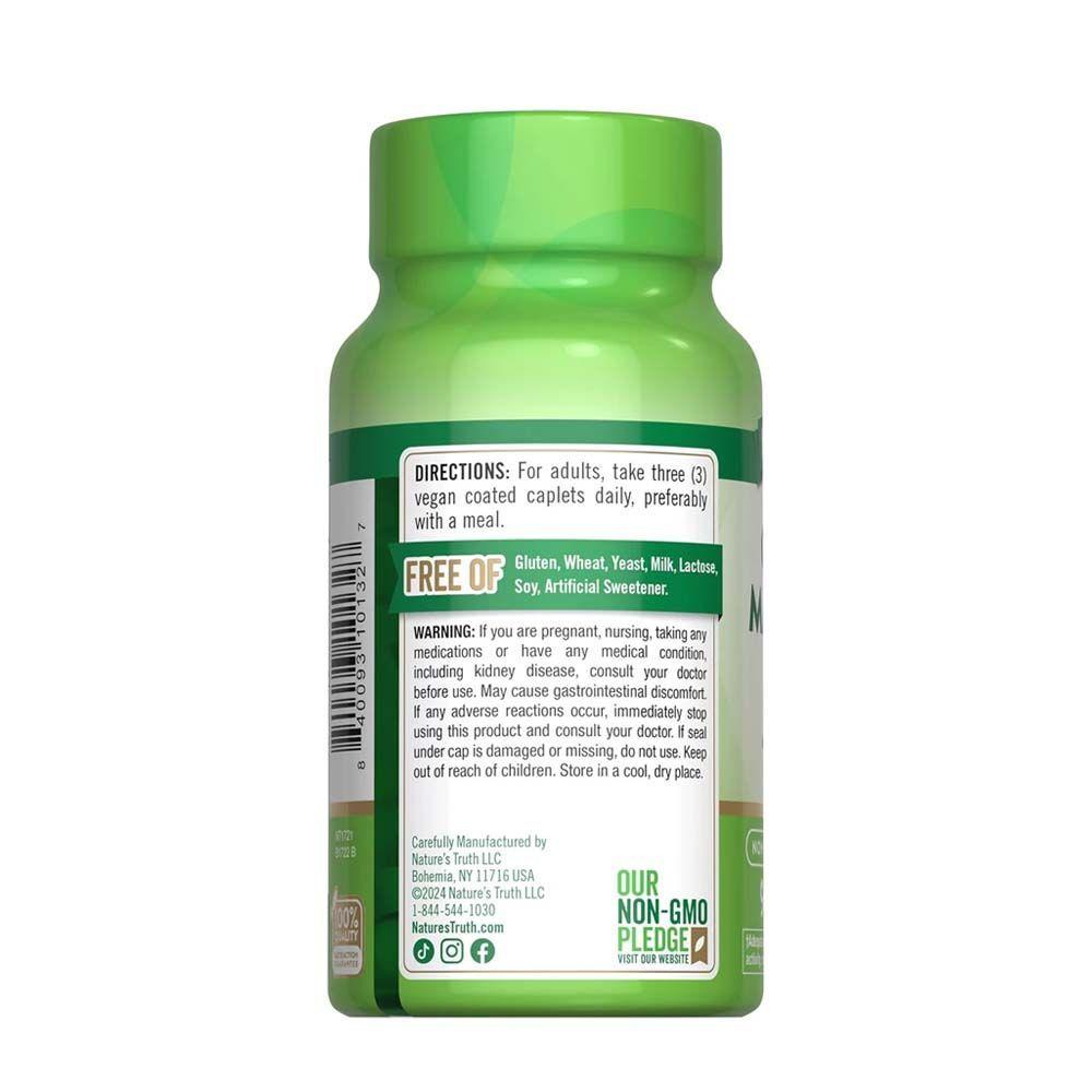 Calcio Magnesio Zinc Natures Truth - (90 cápsulas)-1