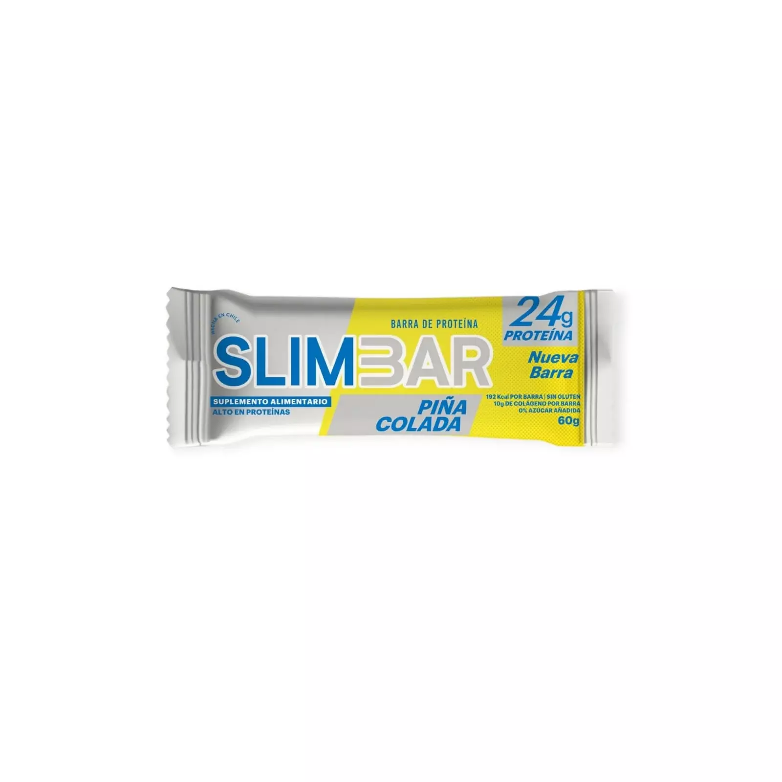 Barra de proteina Slimbar - Piña colada (12 unidades)-2