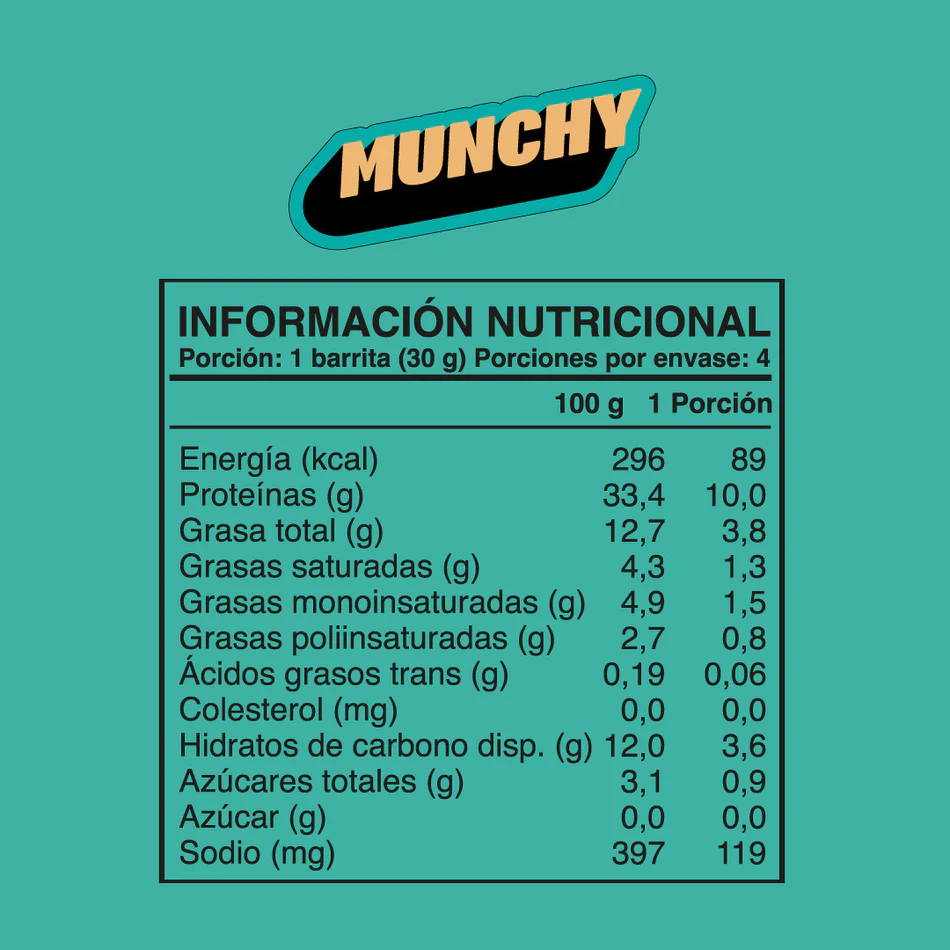 Barra de proteina Wild Protein - Munchy Chocolate Chips (4 unidades)-4