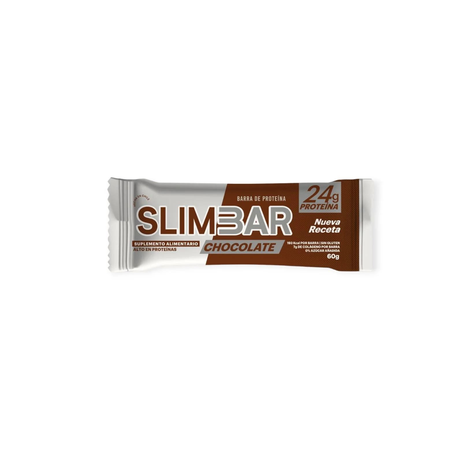 Barra de proteina Slimbar - Chocolate (12 unidades)-2