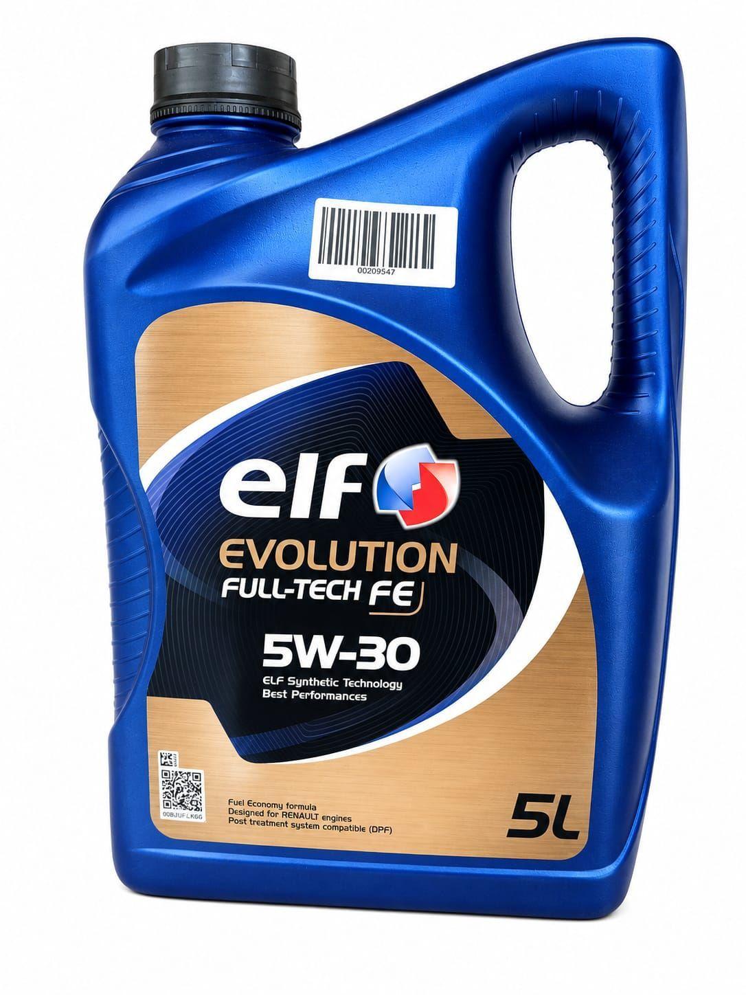 Aceite 5w30 full tech fe elf diesel sintetico 5l-0