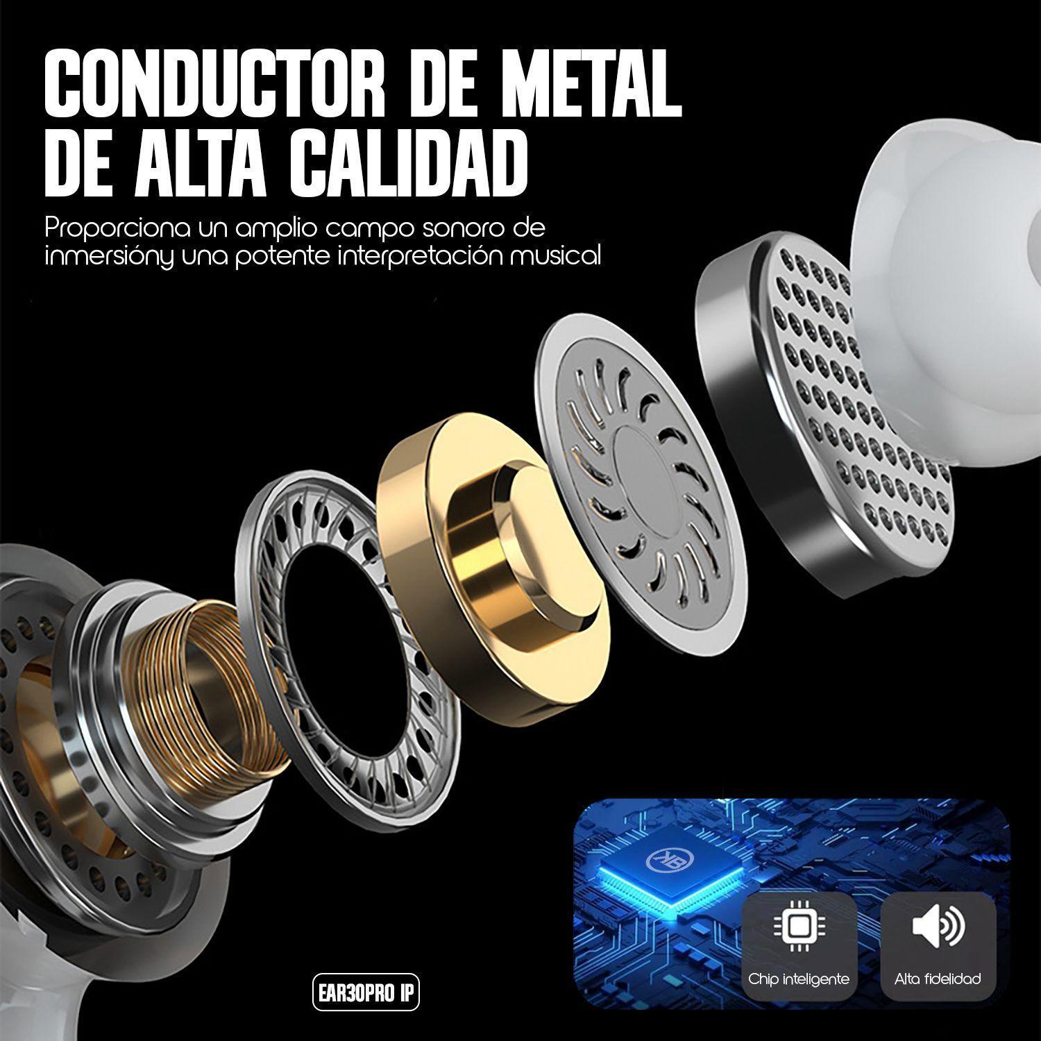 Audífonos Con Cable Y Micrófono Kbod Ear30 Pro Para IP y Tipo C-3