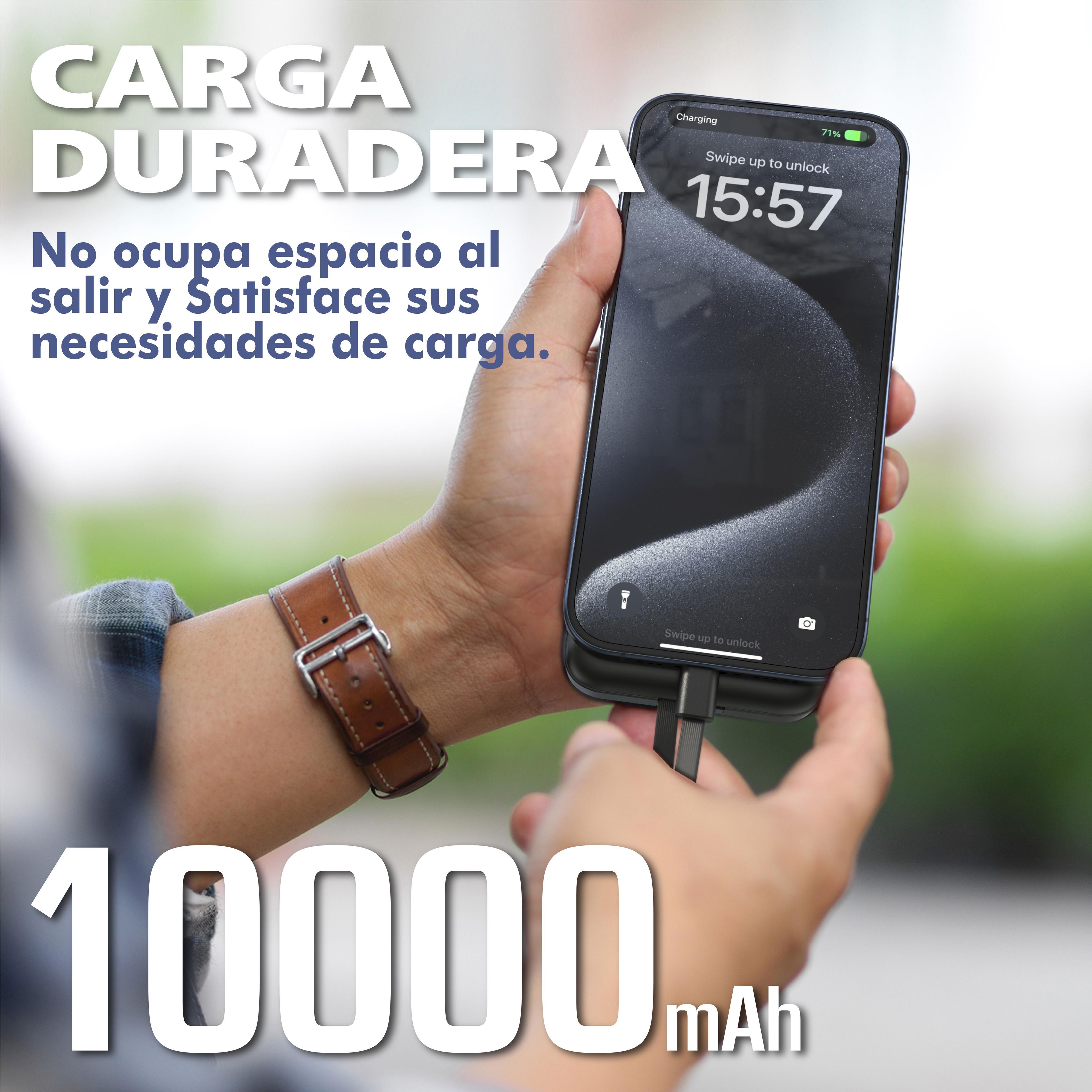 Batería Externa Power Bank 10.000mah Kbod 12411 Panel Digital-3