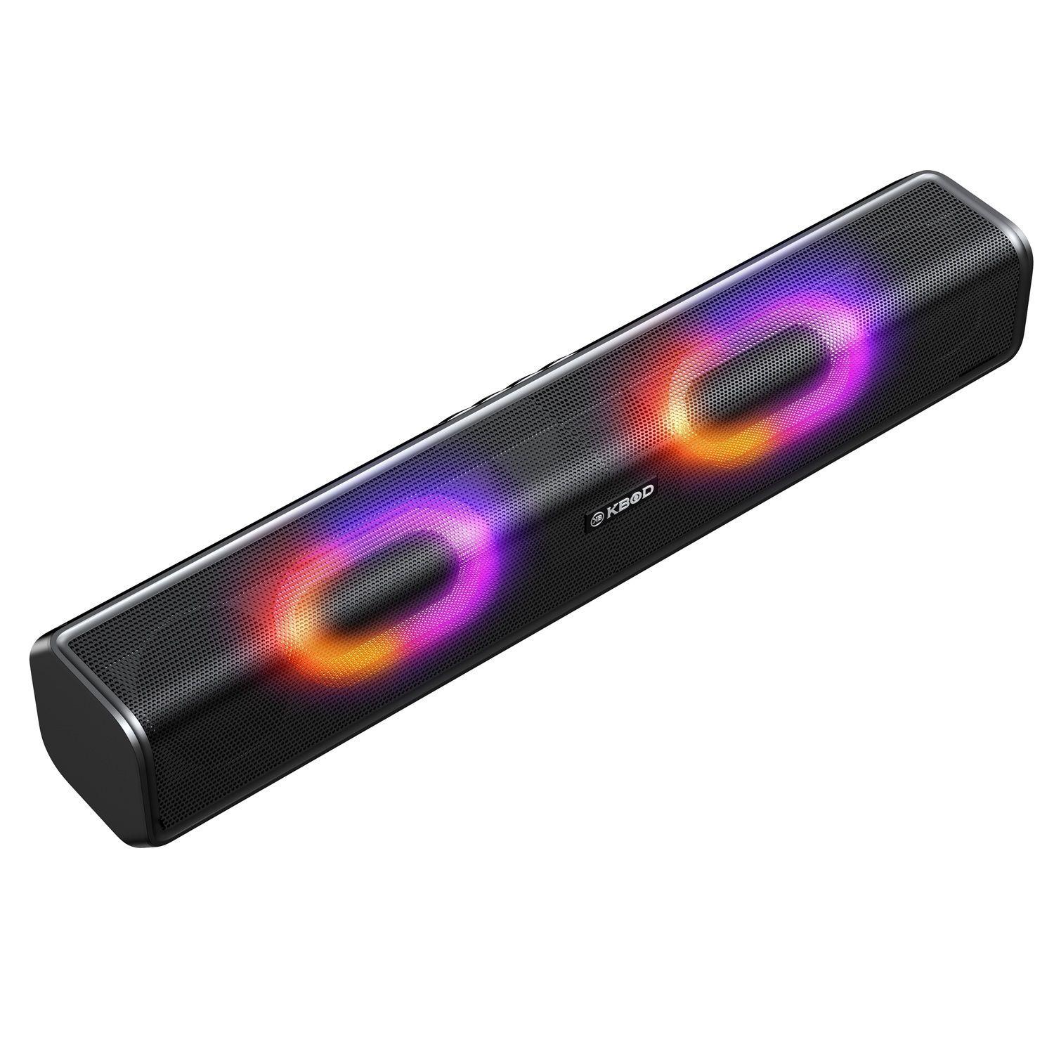 Soundbar Barra de Sonido Parlante Bluetooth Kbod Bc80 1800mah Sonido 360 Envolvente-0