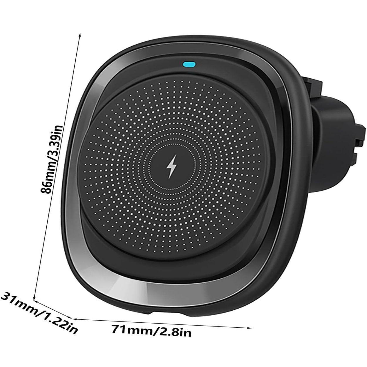 Soporte Magn tico de Auto Para Tel fonos Con Carga Inal mbrica Magn tica Kbod H26-7