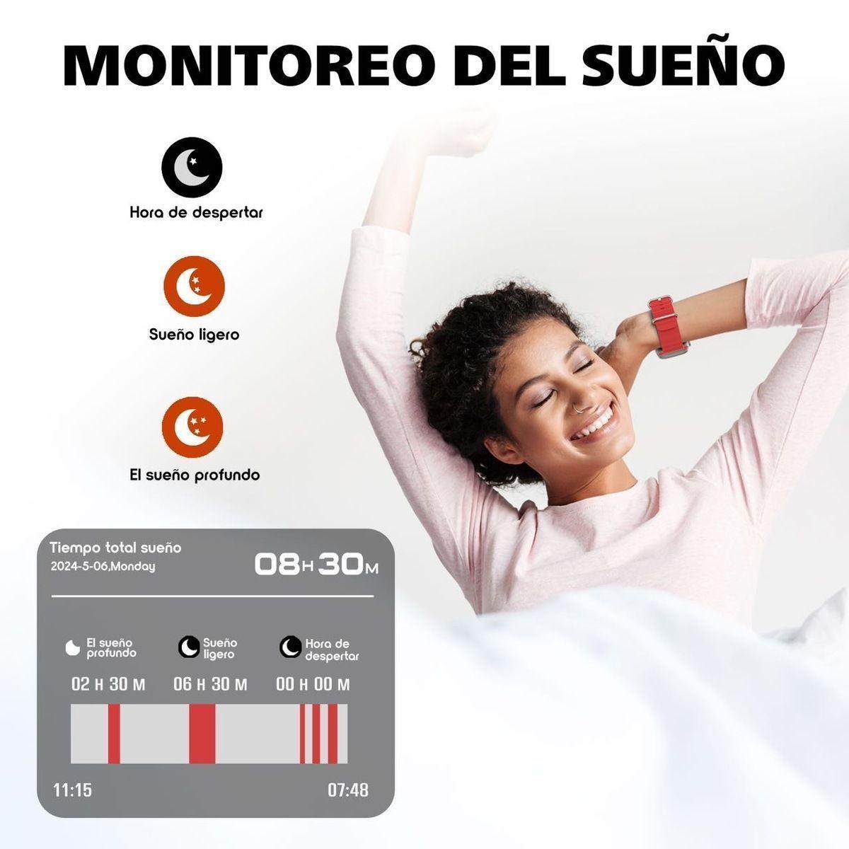 Smartwatch Reloj Inteligente Kbod X60 Pack 5 Correas Intercambiables-2