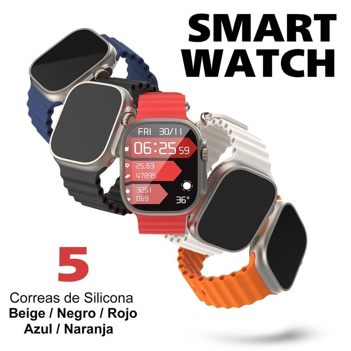 Smartwatch Reloj Inteligente Kbod X60 Pack 5 Correas Intercambiables-4