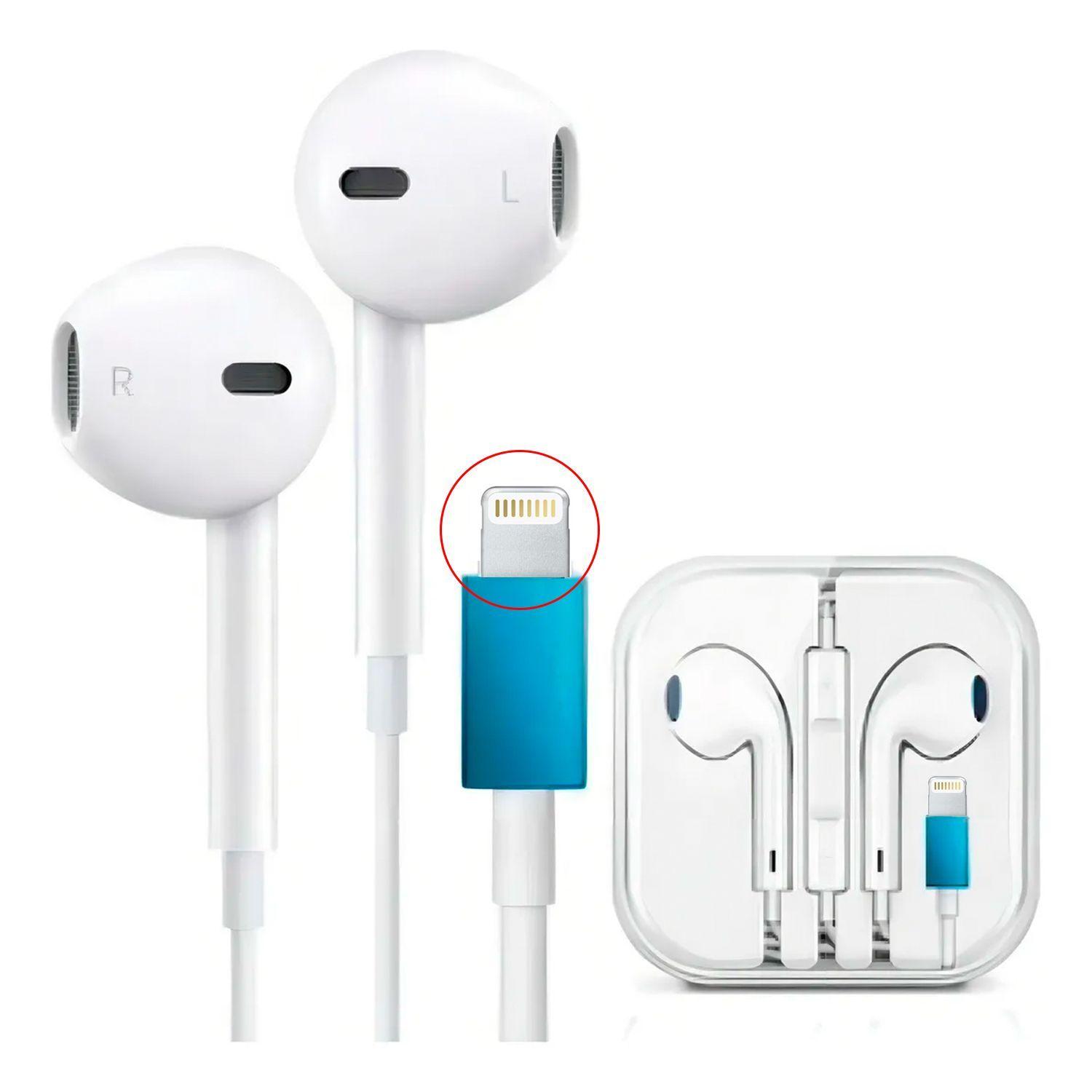 Audífonos Manos Libres Para iPhone Color Blanco Kbod FON 10023-3