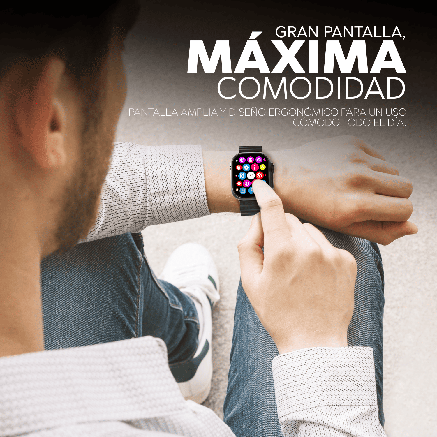 Smartwatch Reloj Inteligente Kbod S8 Ultra IP65-6
