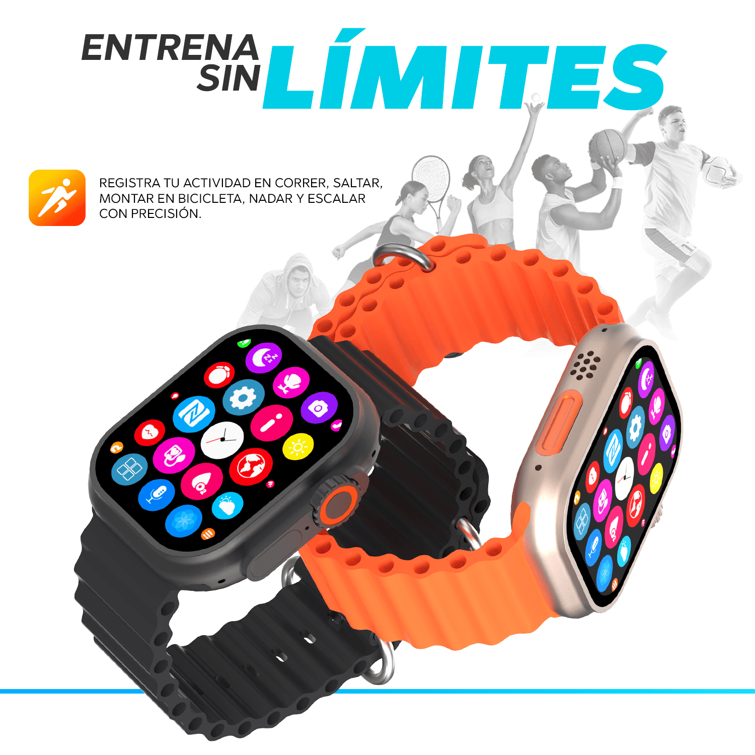 Smartwatch Reloj Inteligente Kbod S8 Ultra IP65-7