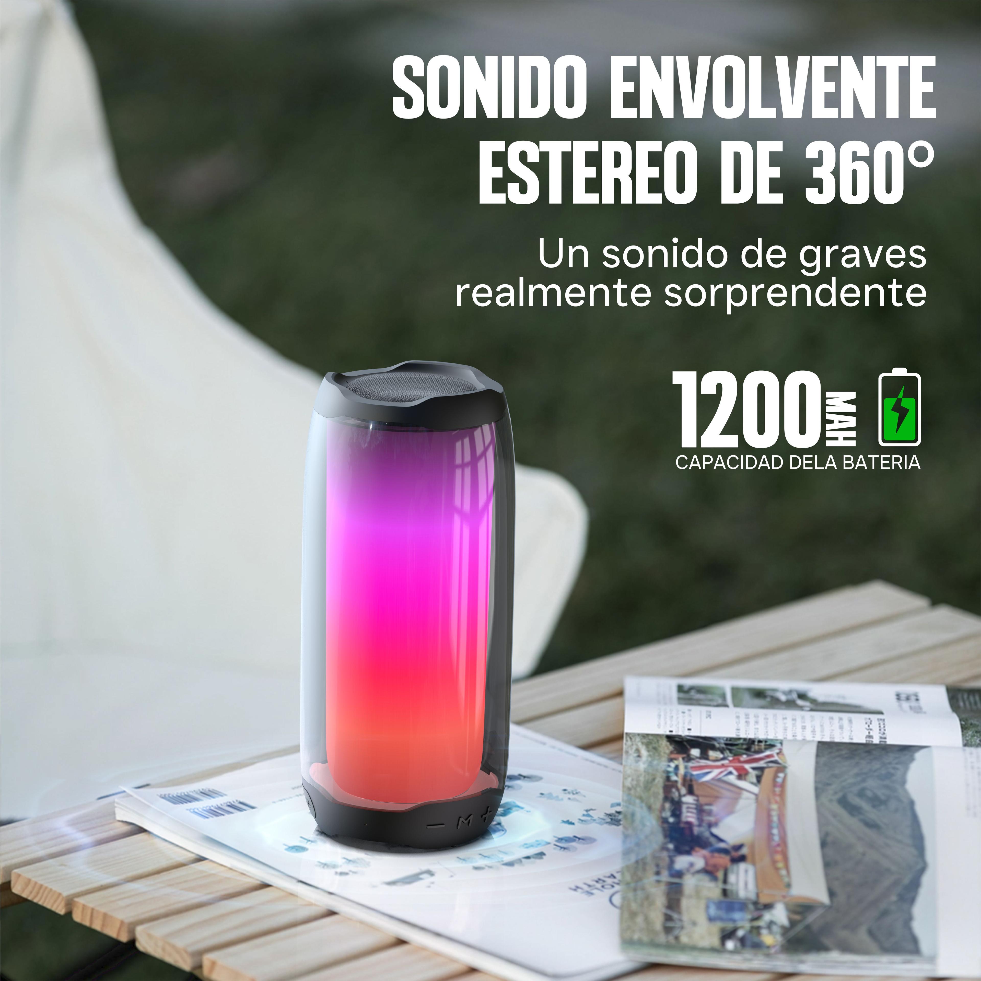 Parlante Bluetooth Tws Pulse Pro Kbod Kb-bc45 Sonido 360 10h-6