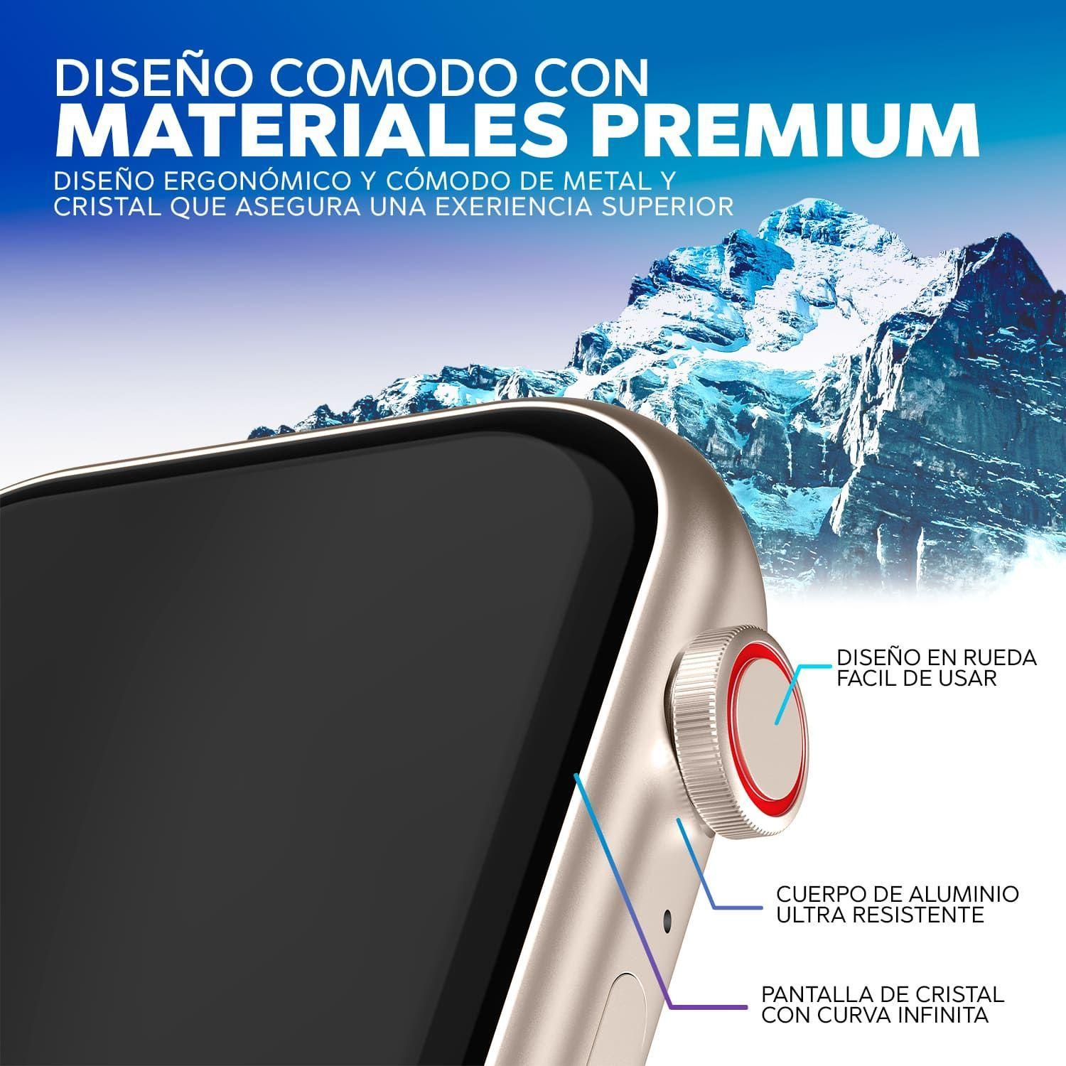 Reloj Inteligente Smartwatch Kbod S85 Pro Con Set De 7 Correas Intercambiables-2