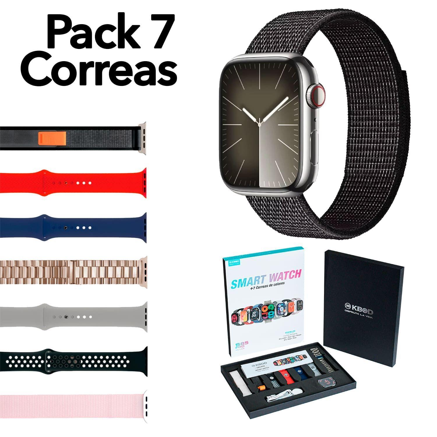 Reloj Inteligente Smartwatch Kbod S85 Pro Con Set De 7 Correas Intercambiables-3
