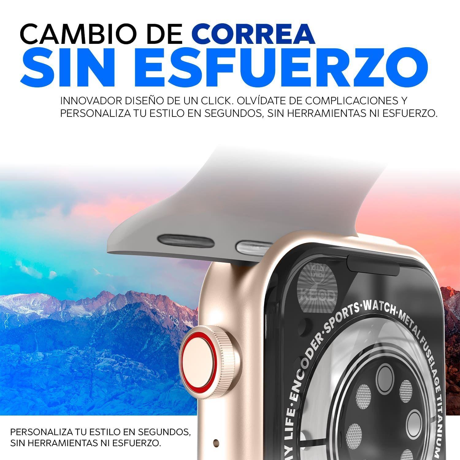 Reloj Inteligente Smartwatch Kbod S85 Pro Con Set De 7 Correas Intercambiables-4