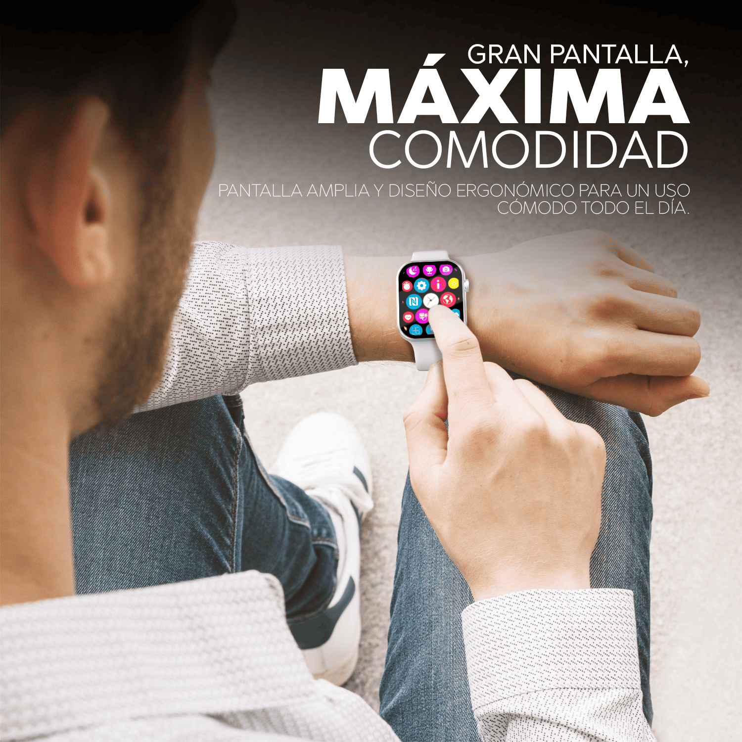 Reloj Inteligente Smartwatch Kbod S85 Pro Con Set De 7 Correas Intercambiables-7