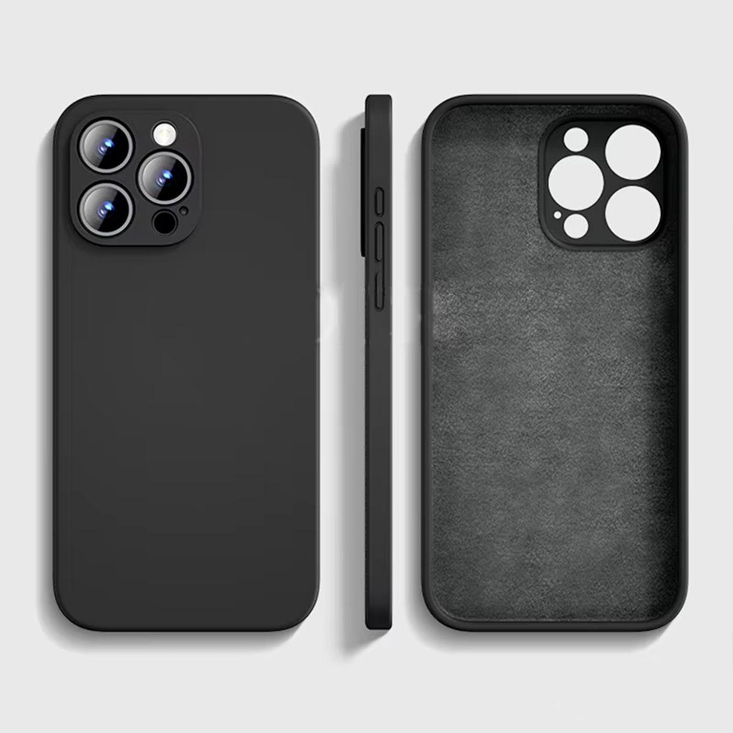 Carcasa Protectora Para Teléfono Celular de Silicona Para iPhone 16 Pro-2
