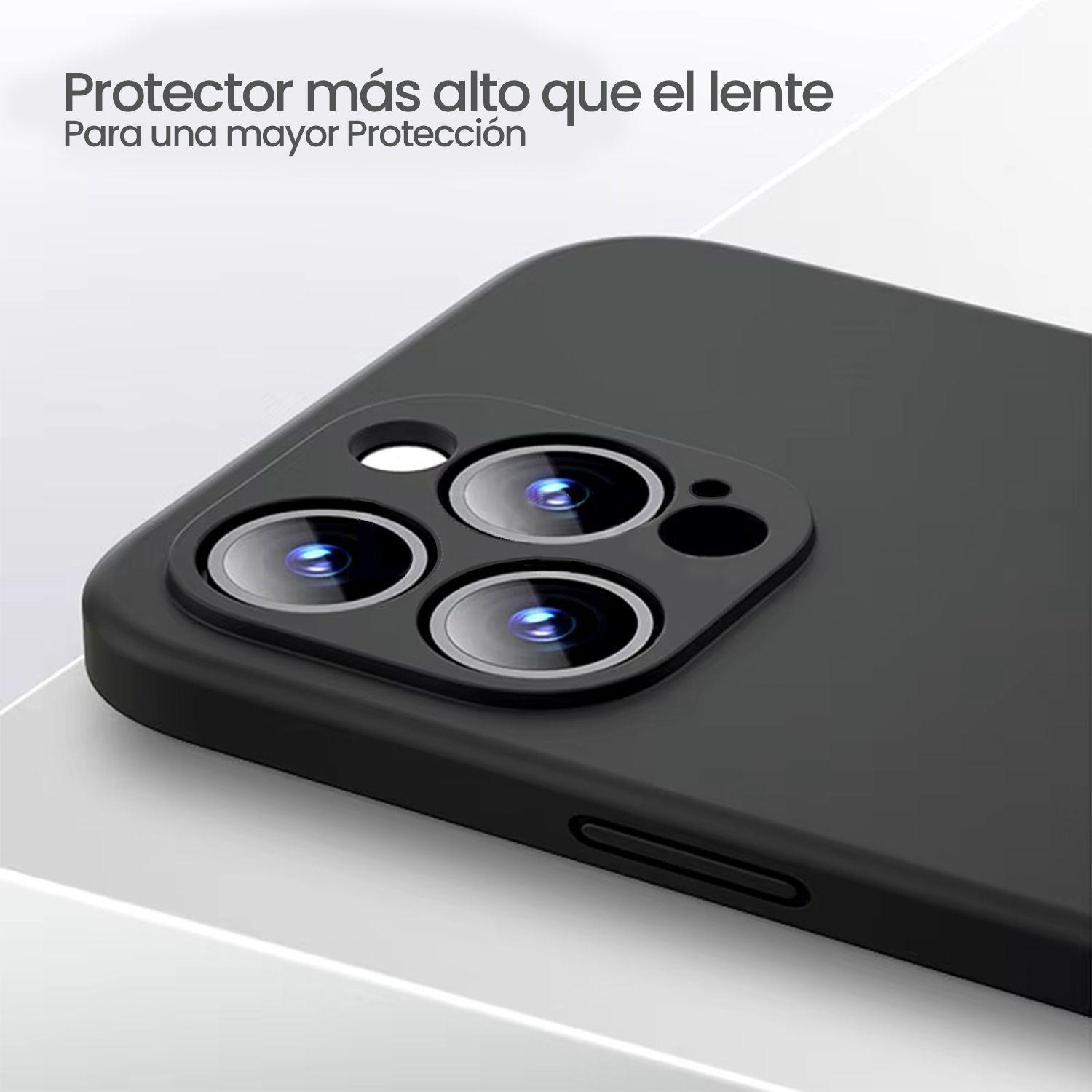 Carcasa Protectora Para Teléfono Celular de Silicona Para iPhone 16 Pro-5