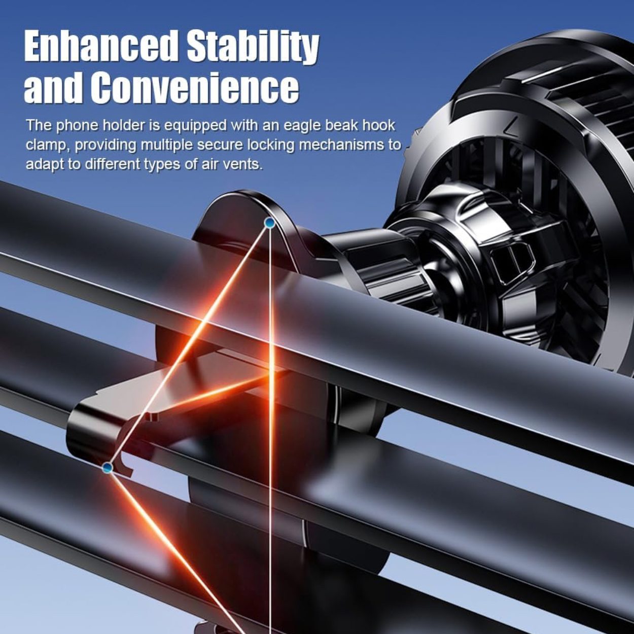 Soporte Magn tico Porta Celular Para Autos N52 15w Kbod H30 Negro-7