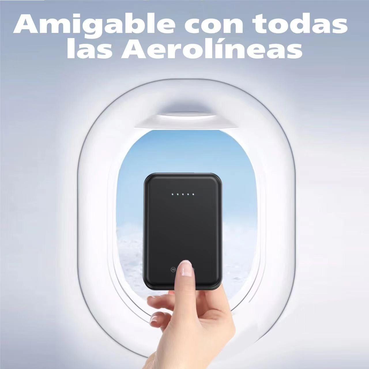 Bateria Inalambrica Power Bank Magnetica 5000 mAh Kbod PW09-6