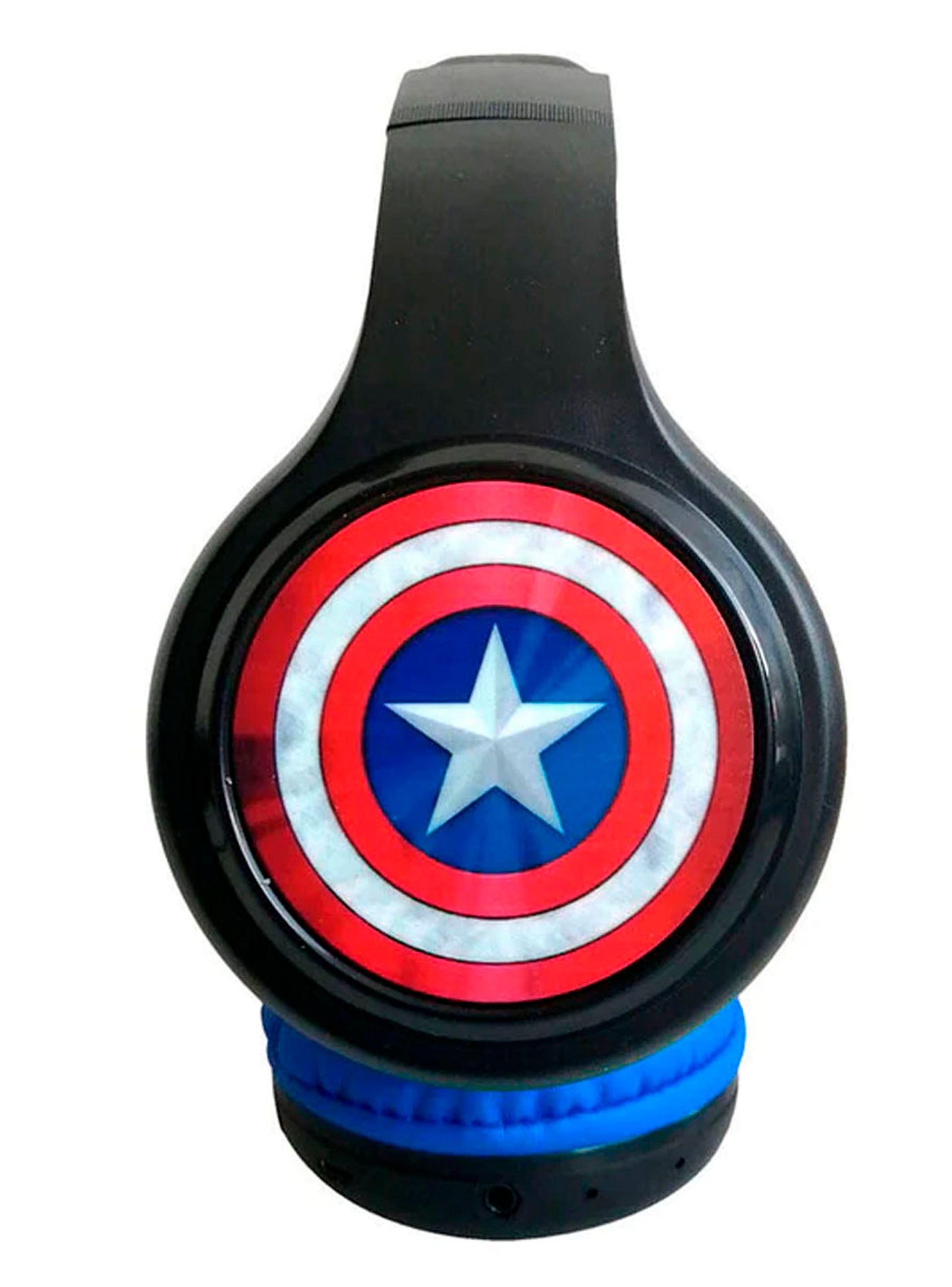 Audífonos Inalámbricos Bluetooth Marvel Capitan America-1