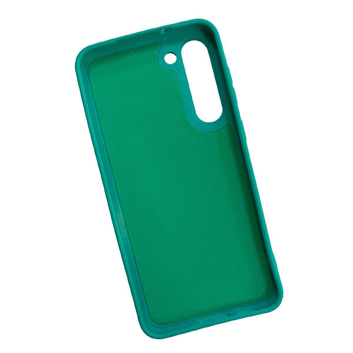 Carcasa Para Samsung S23 Goma Turquesa-1