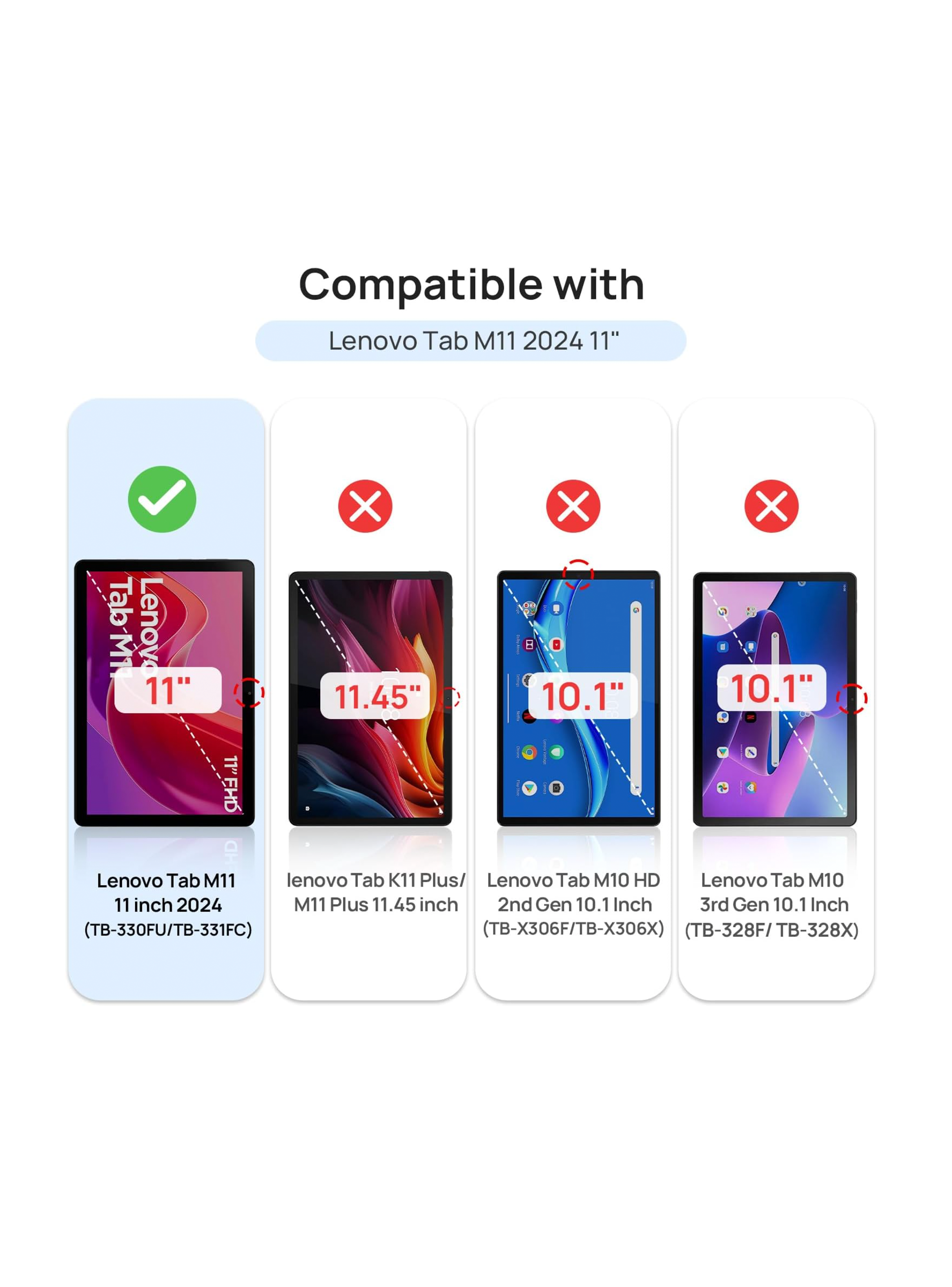 Funda Giratoria 360 Para Tab Lenovo M11 Lami Hidrogel Matte-5