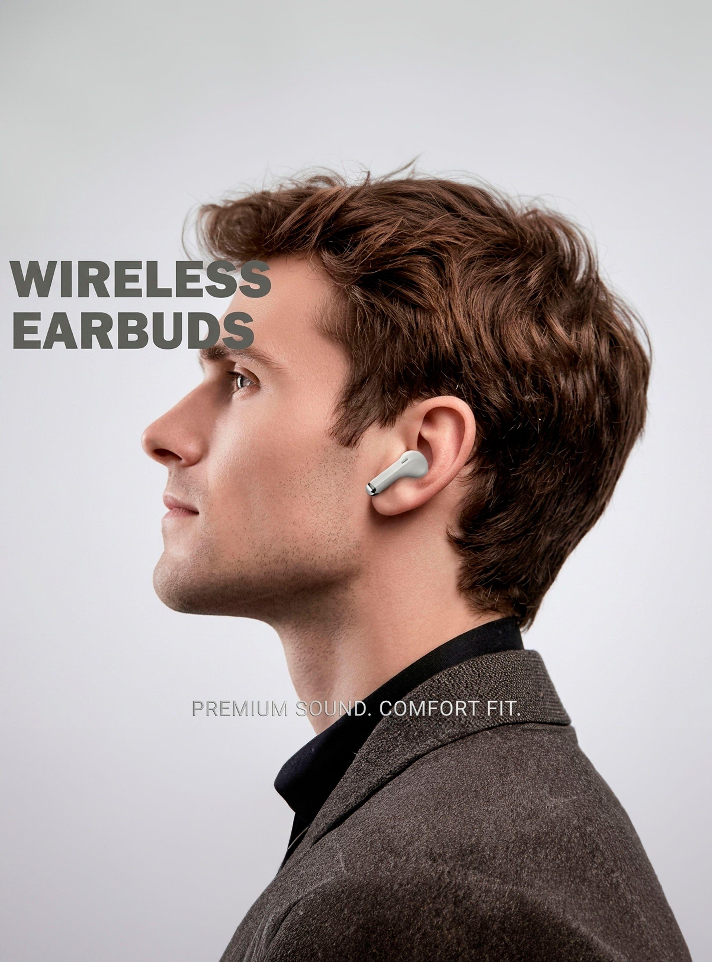Audifonos Inalambricos Bluetooth Comodos Lenyes Air99 Blanco-3