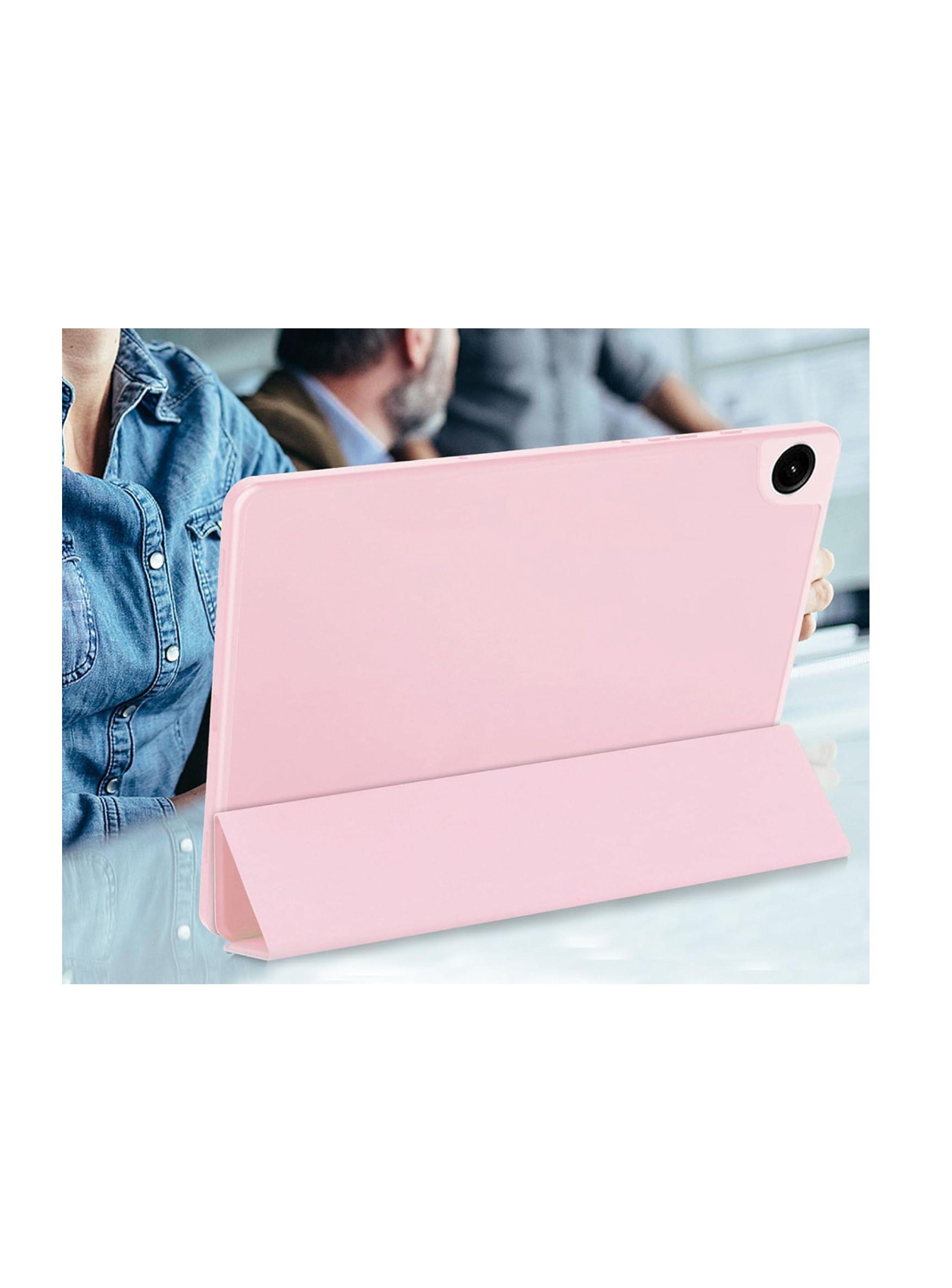 Funda Lamina Vidrio Para Tablet Galaxy Samsung A9 Rosado-2