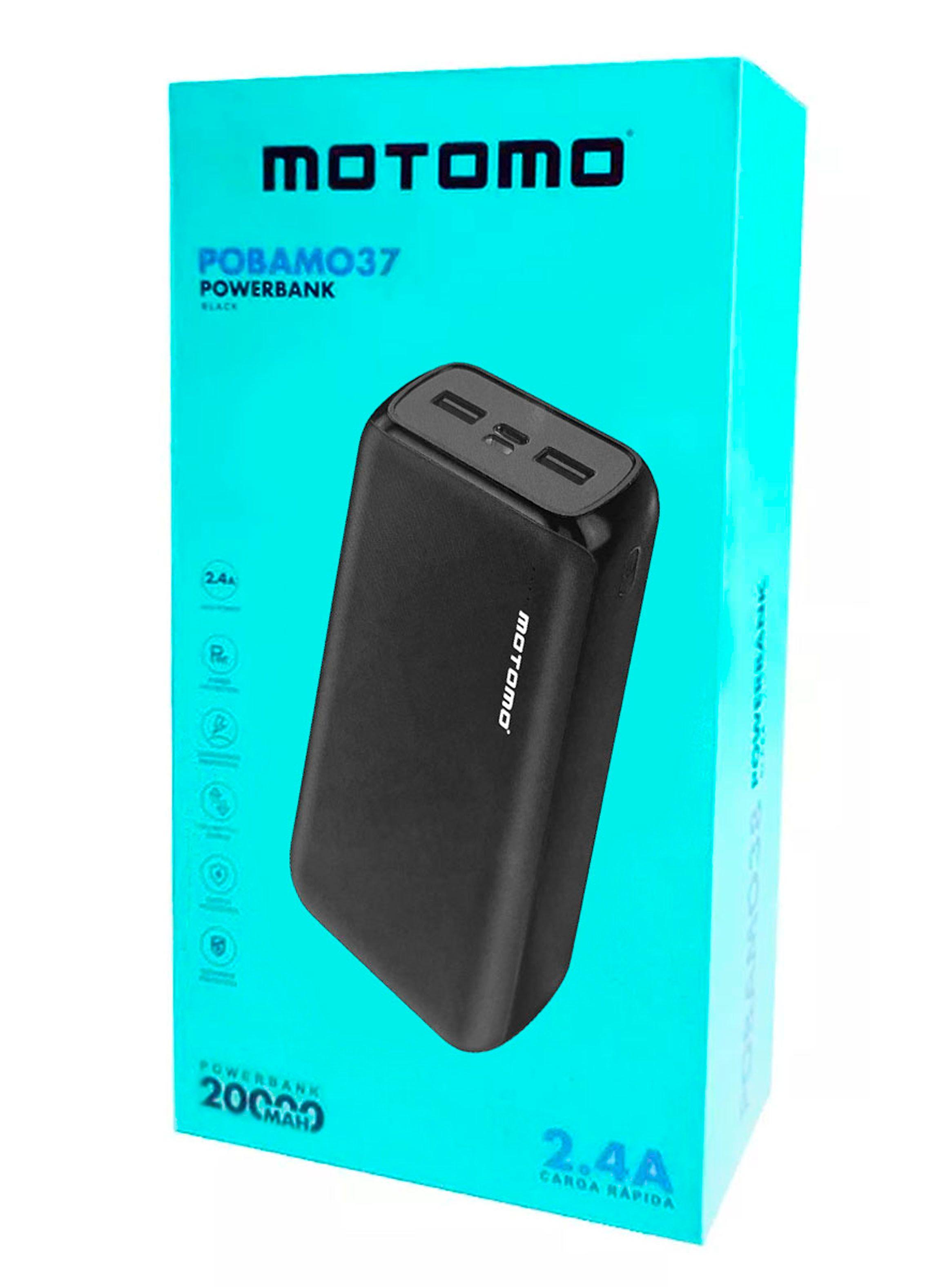 Bateria Portatil Bateria Externa Puerto USB-C 20.000Ma Negro-2