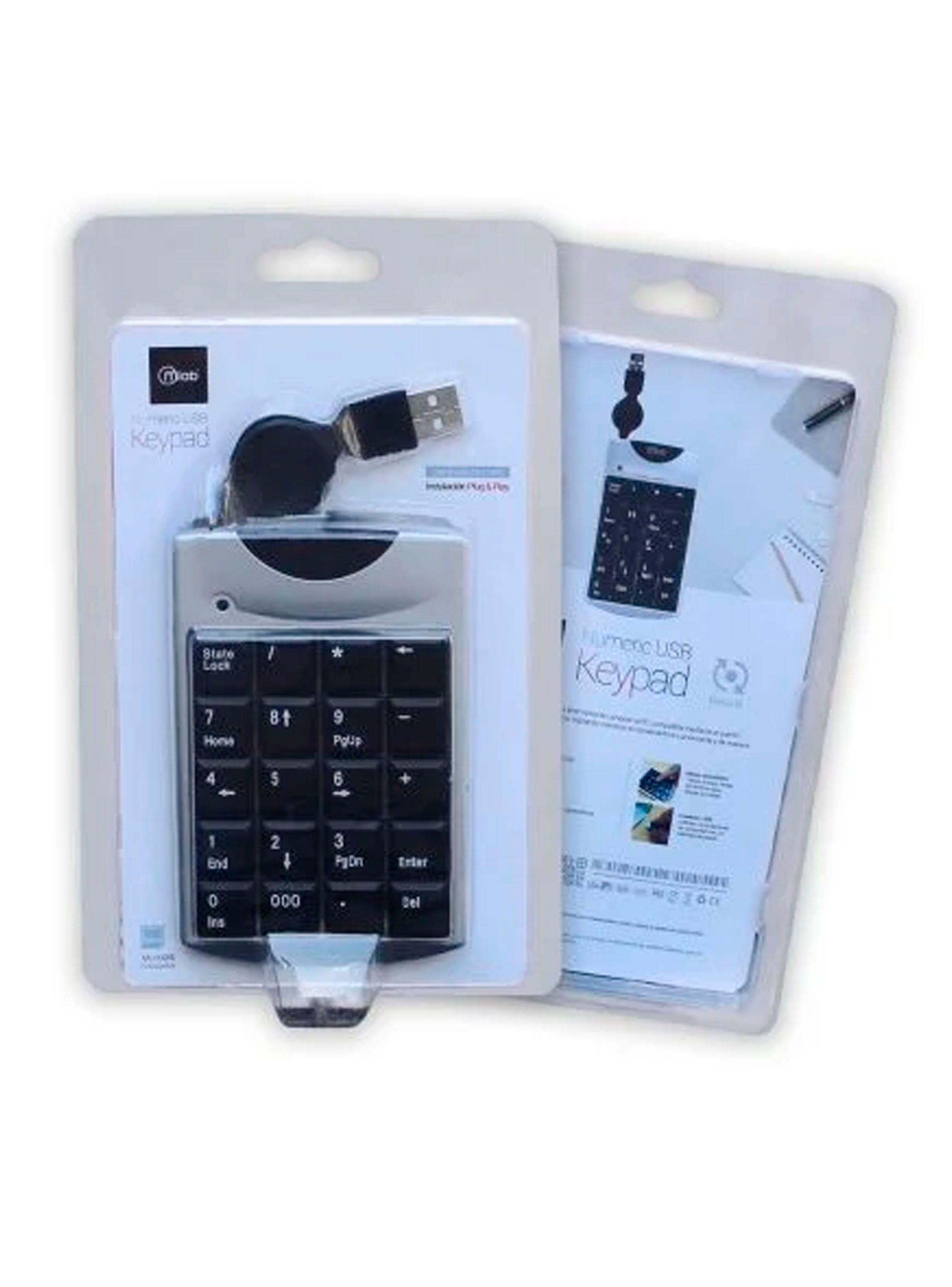 Teclado Numerico Usb Mlab Negro-3