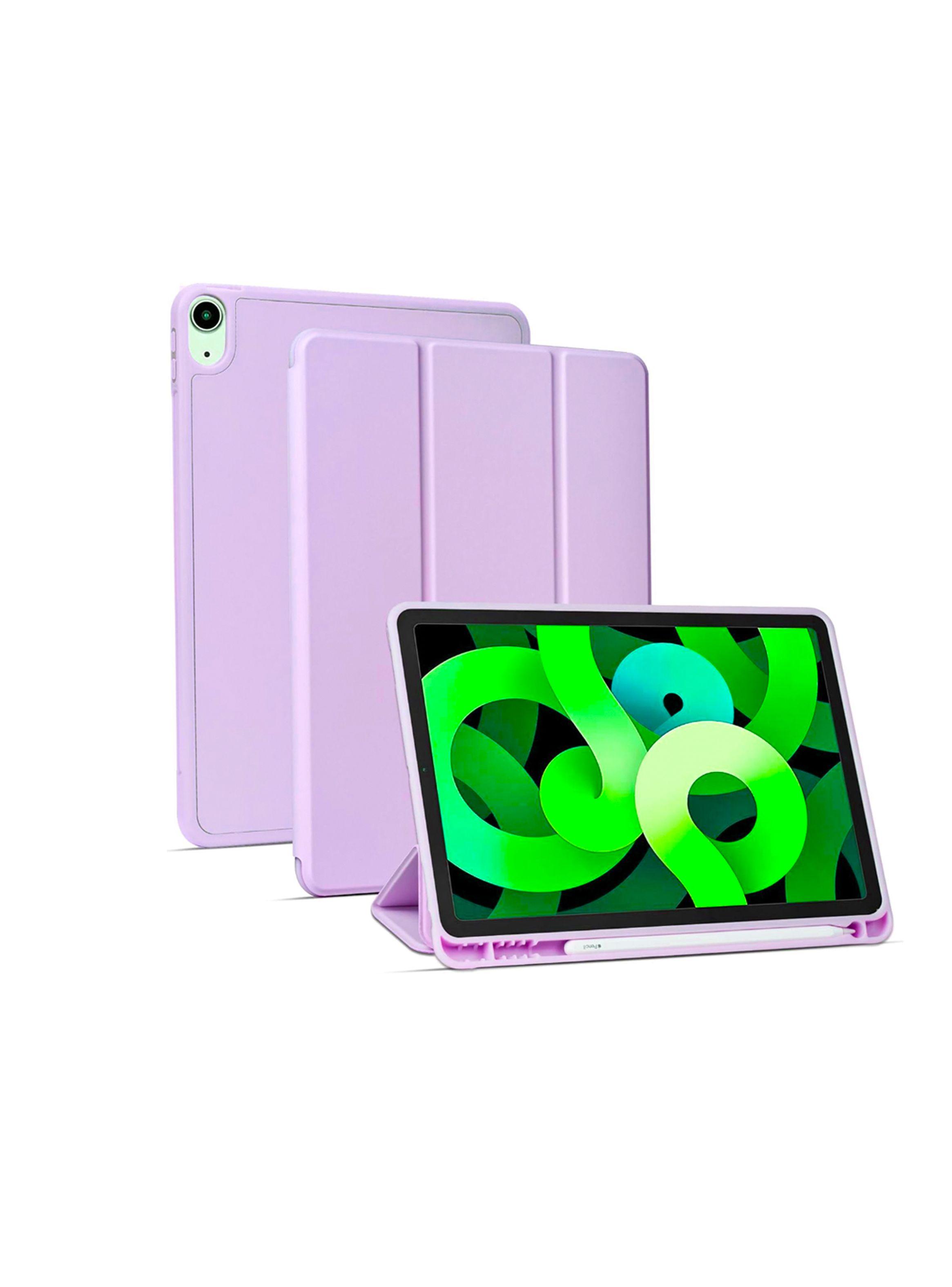Funda Smart Cover Para iPad 10.9 10 Gen 2022 Con Ranura Rosado-0