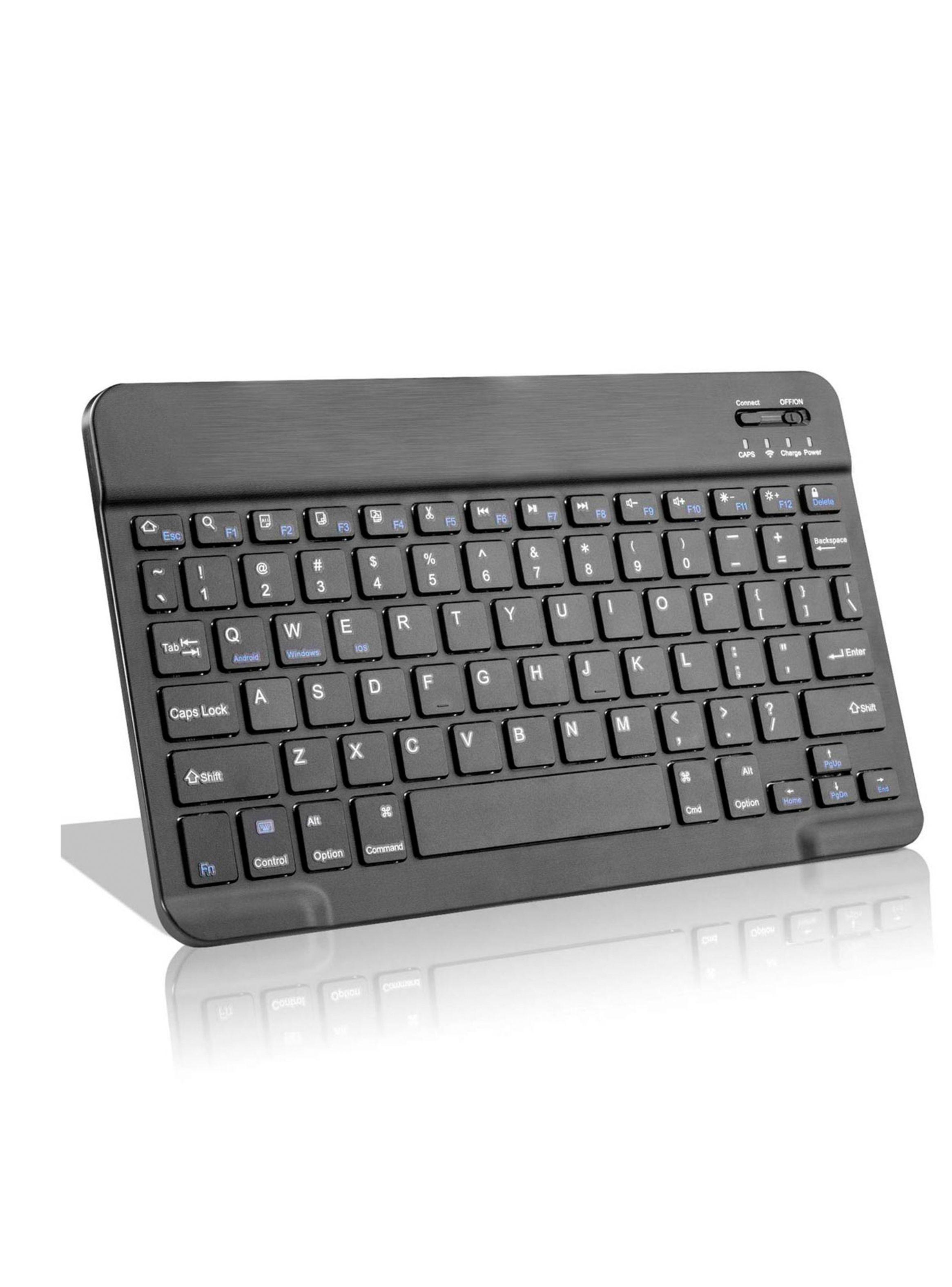 Teclado Inalámbrico Bluetooth Para iPad Tablet Tv Cel-2