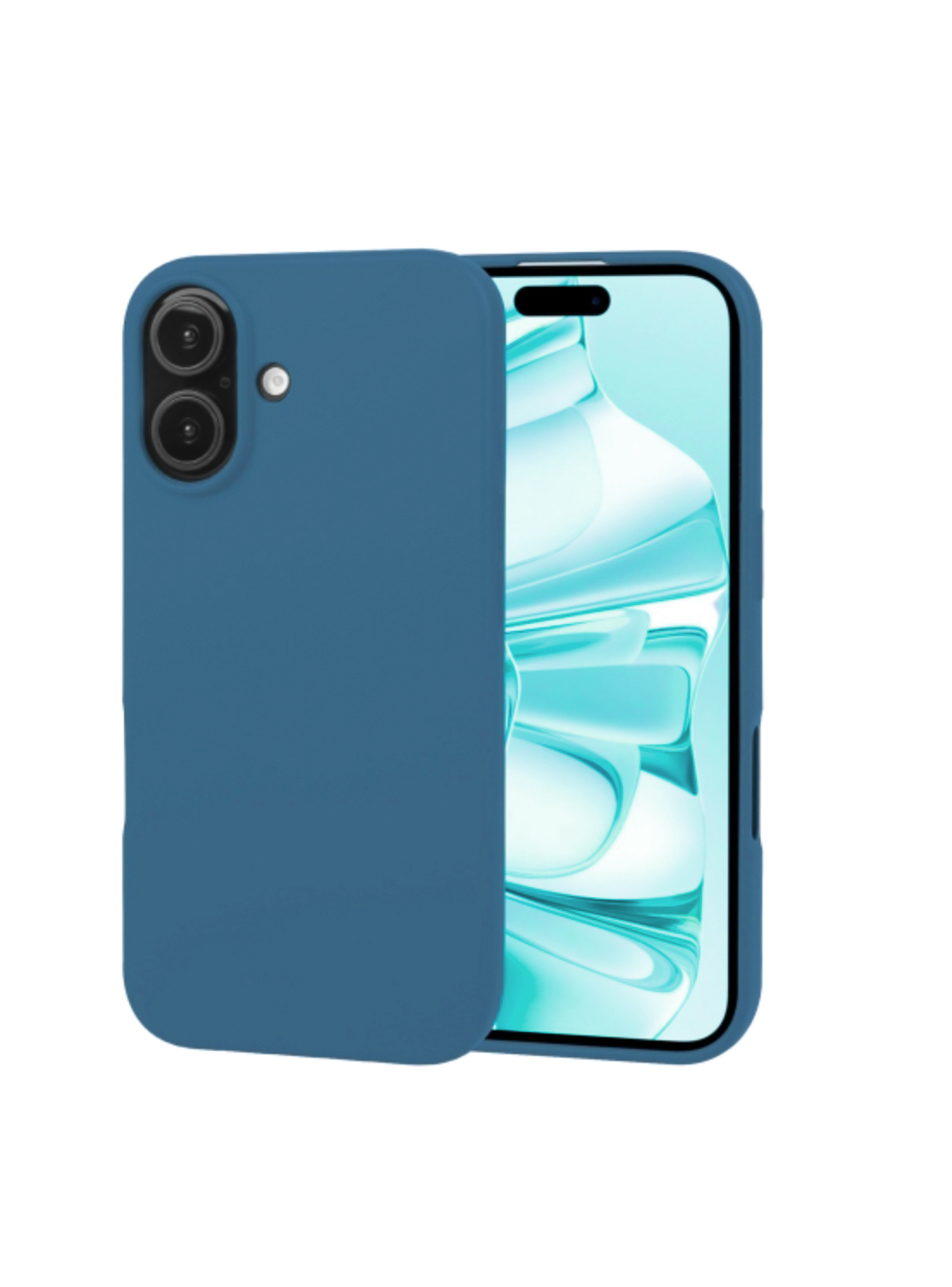 Carcasa Funda Para IPhone 17 Goma Colores-1