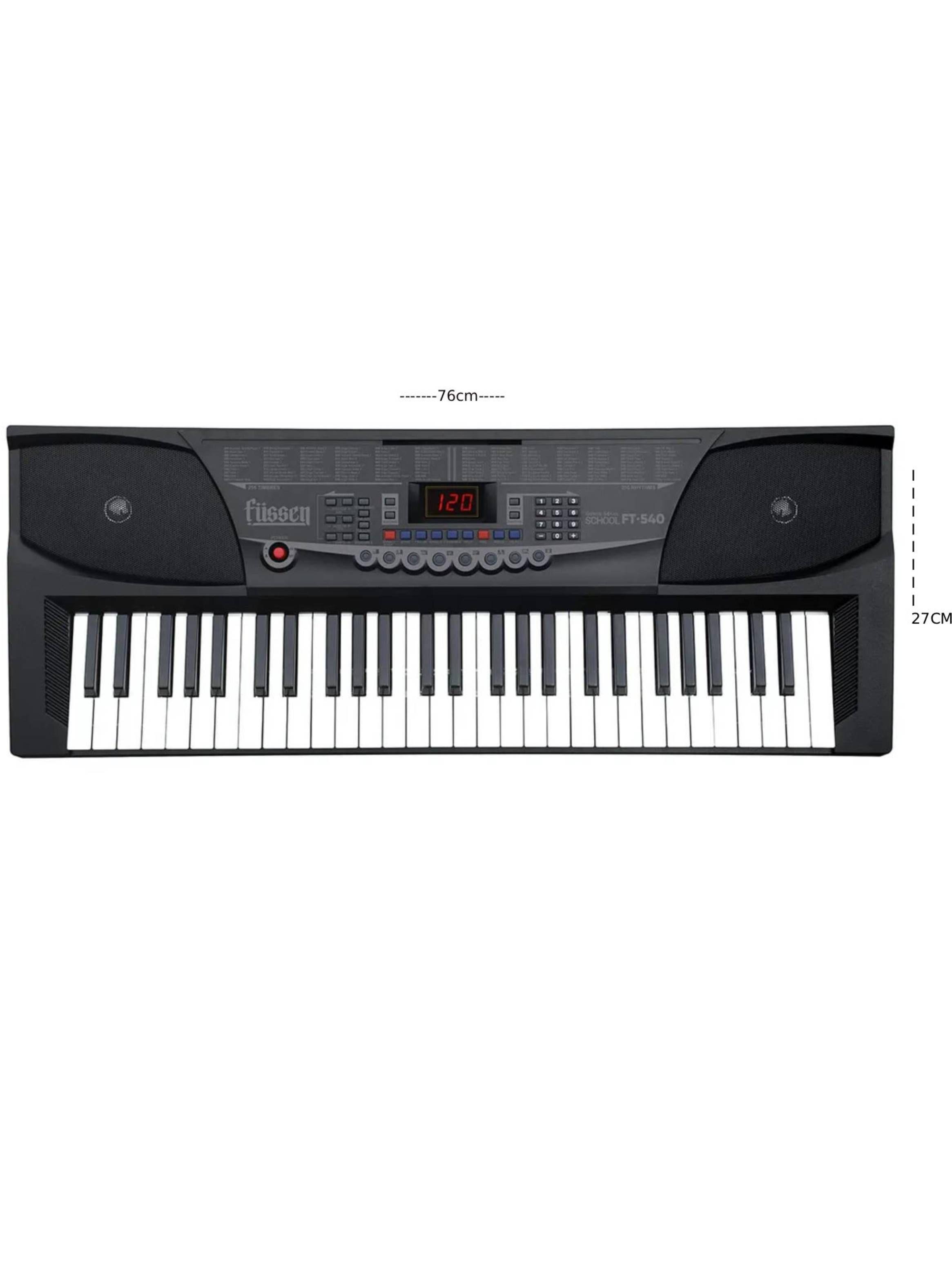 Teclado Organo 54 Teclas Pantalla LED Con Ritmos y Timbres-2