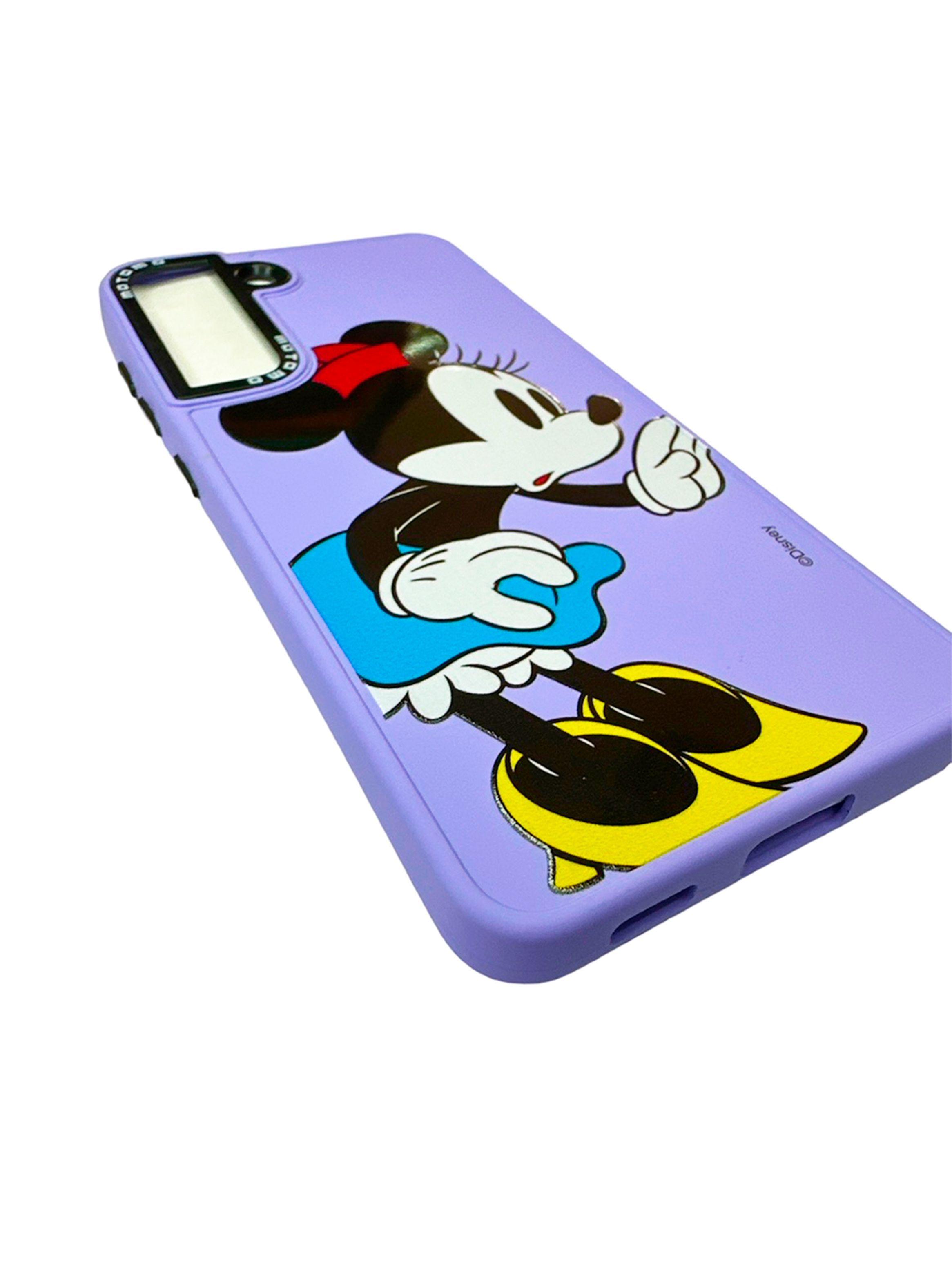 Carcasa Para iPhone 14 13 Disney Minnie Lila Gen-1