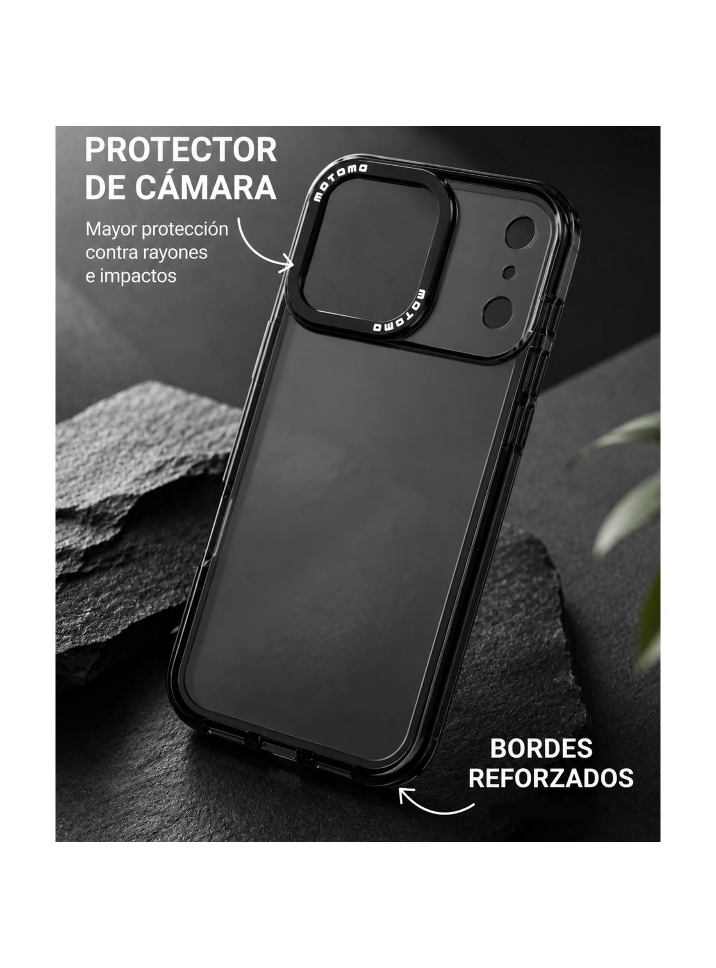 Carcasa Antigolpes Compatible Con iPhone 17 Pro Max Fluor-2