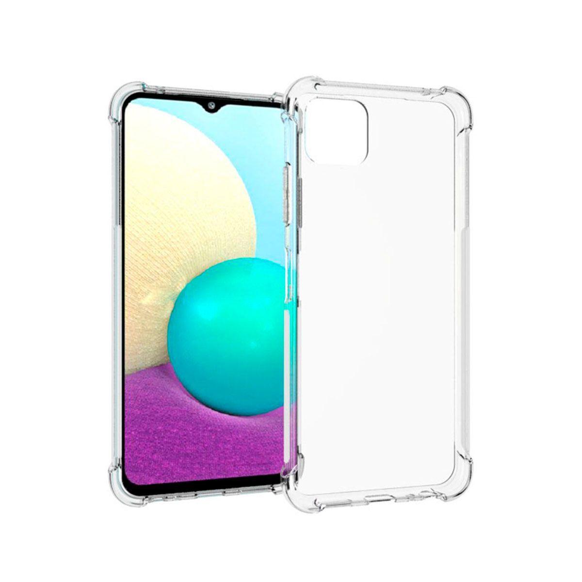 Carcasa para Samsung A22 4G silicona transparente reforzado-0
